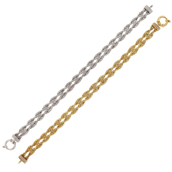 RARE Estate Find 14kt Gold Bracelets (Choose Your Color Gold Below)