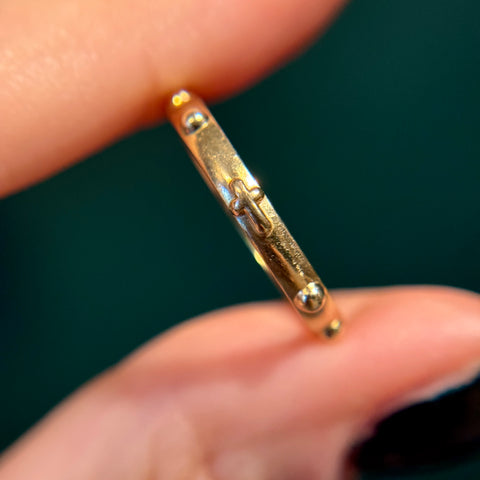 14kt Gold Rosary Band