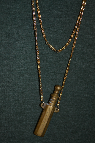 OLD Vintage Snuff/Poison Necklace