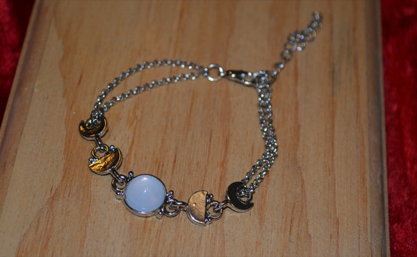 Moonstone Moon Phase Bracelet