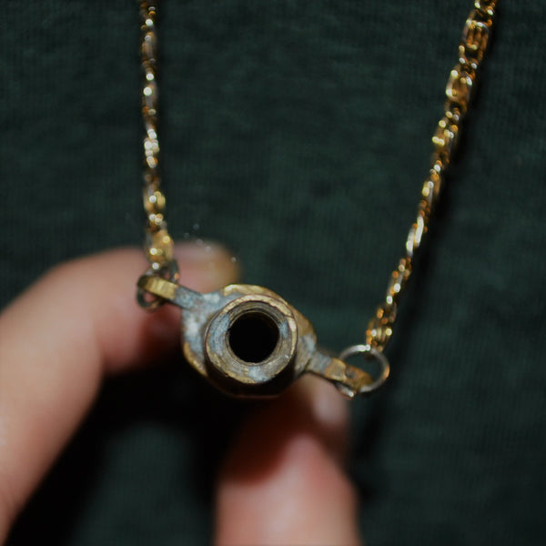 OLD Vintage Snuff/Poison Necklace
