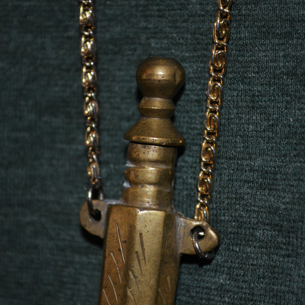 OLD Vintage Snuff/Poison Necklace