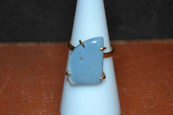 Handmade Ring with Celestite Stone