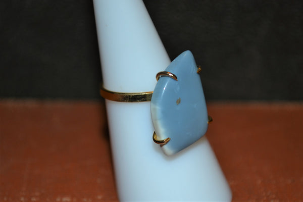 Handmade Ring with Celestite Stone