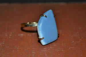 Handmade Ring with Celestite Stone