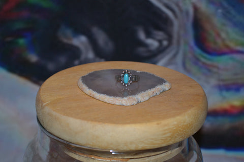 Vintage Turquoise Sterling Silver Ring