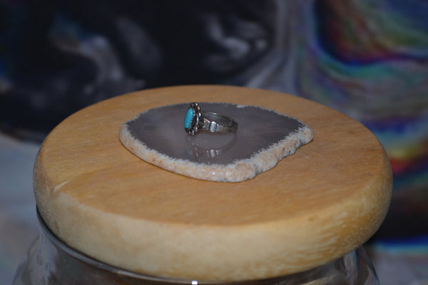 Vintage Turquoise Sterling Silver Ring