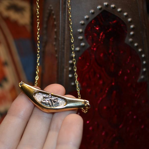 Vintage Zodiac Archer Necklace