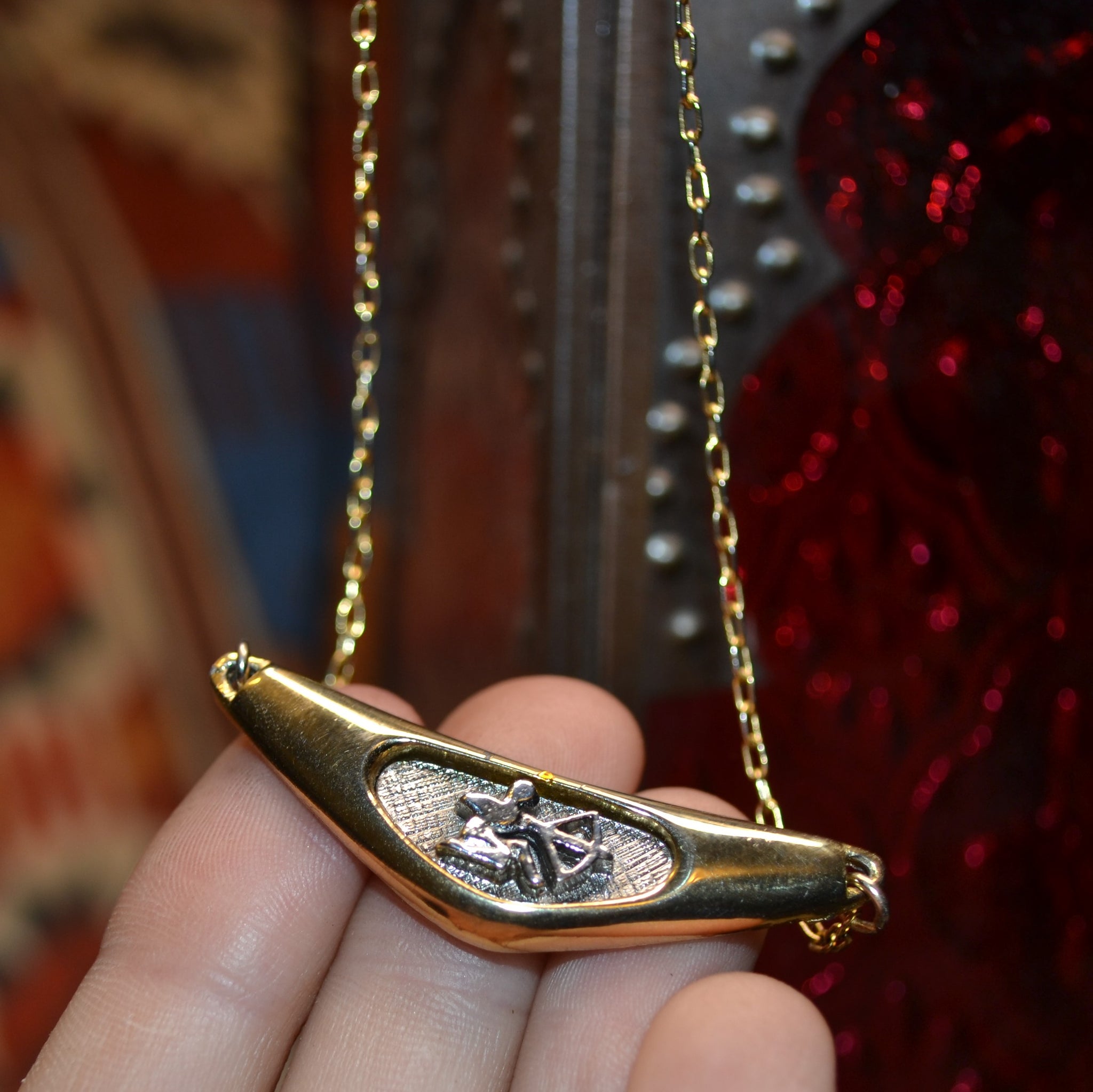 Vintage Zodiac Archer Necklace