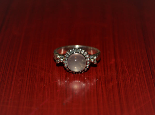 Vintage Moonstone 925 Silver Ring
