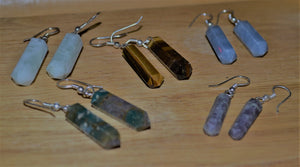 Lightweight Handmade Healing Crystal Earrings
