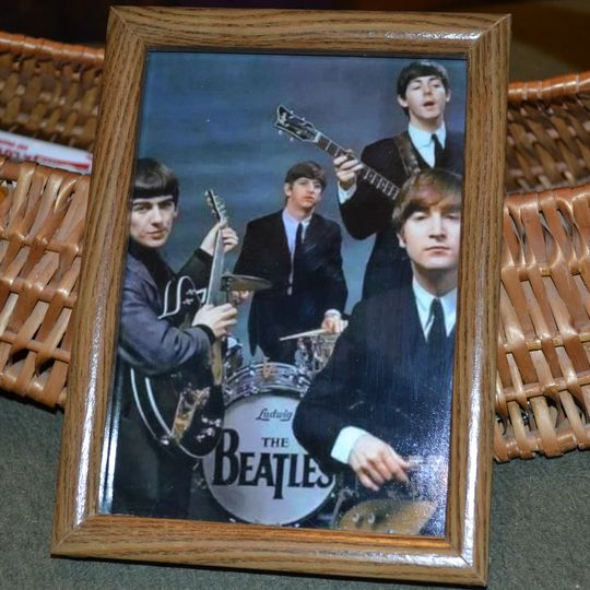 Framed Beatles Print