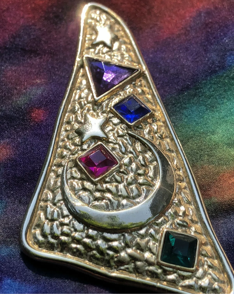 Vintage Galaxy Pin 💫 🌎