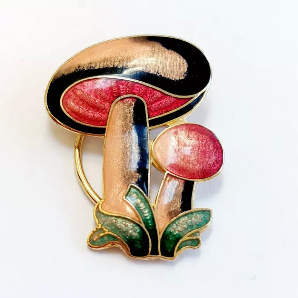 Vintage Mushroom Clip/Pin