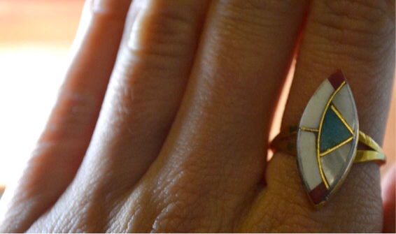 Quartzsite, AZ Handmade Ring (1)