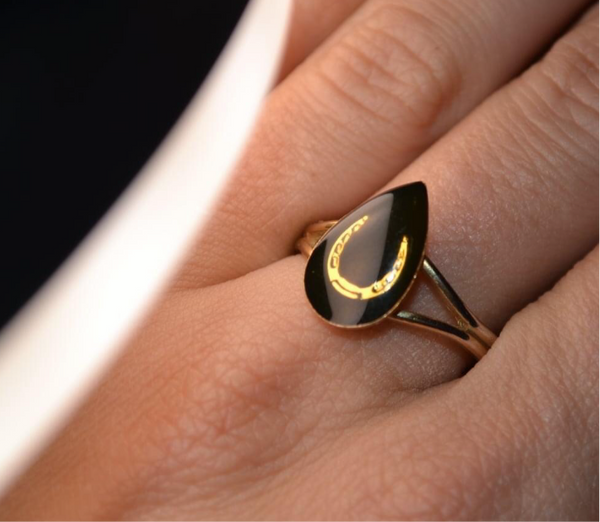 Vintage Lucky Horseshoe Ring