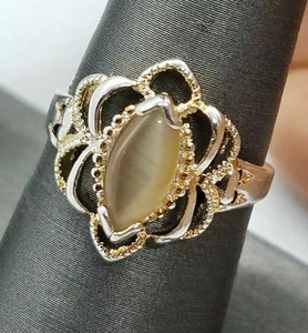 Vintage Sterling Silver Art Deco Ring
