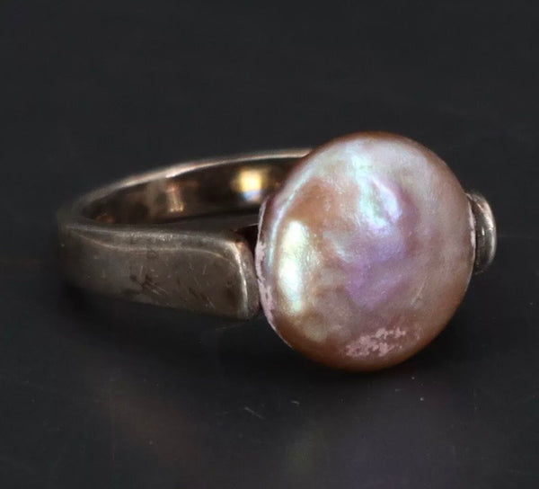 Sterling Silver Freshwater Pearl Ring