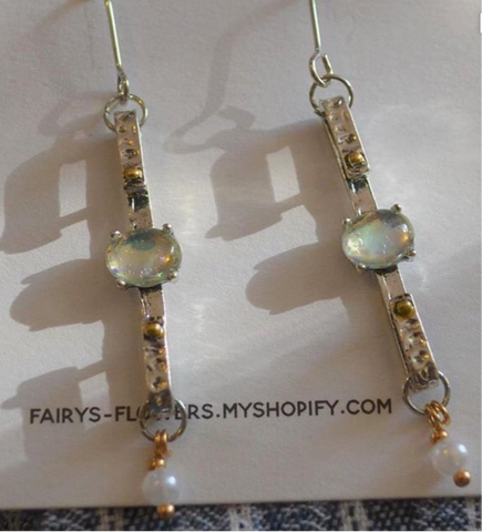 Opal 925 Silver Earrings