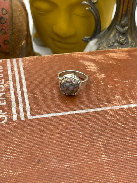 Arizona Pink Mohave Turquoise (6.3ct) Sterling Ring