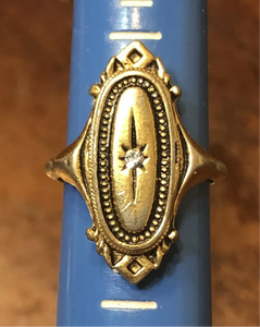 1970’s Victorian Style Gold Tone Ring
