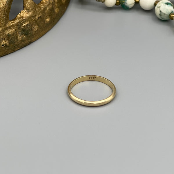 Vintage 14kt Gold Band (1.8 grams)