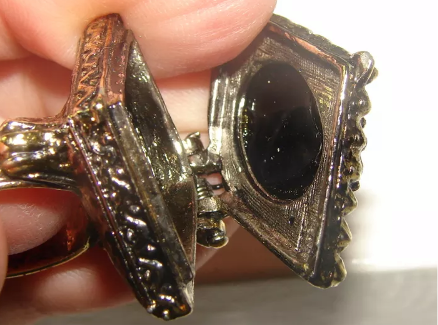 Unique Vintage Neptune Poison Ring