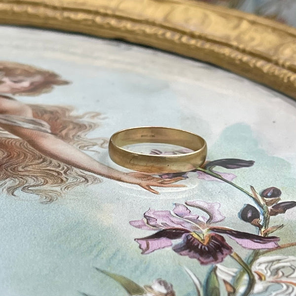 Vintage 10kt Solid Gold Band